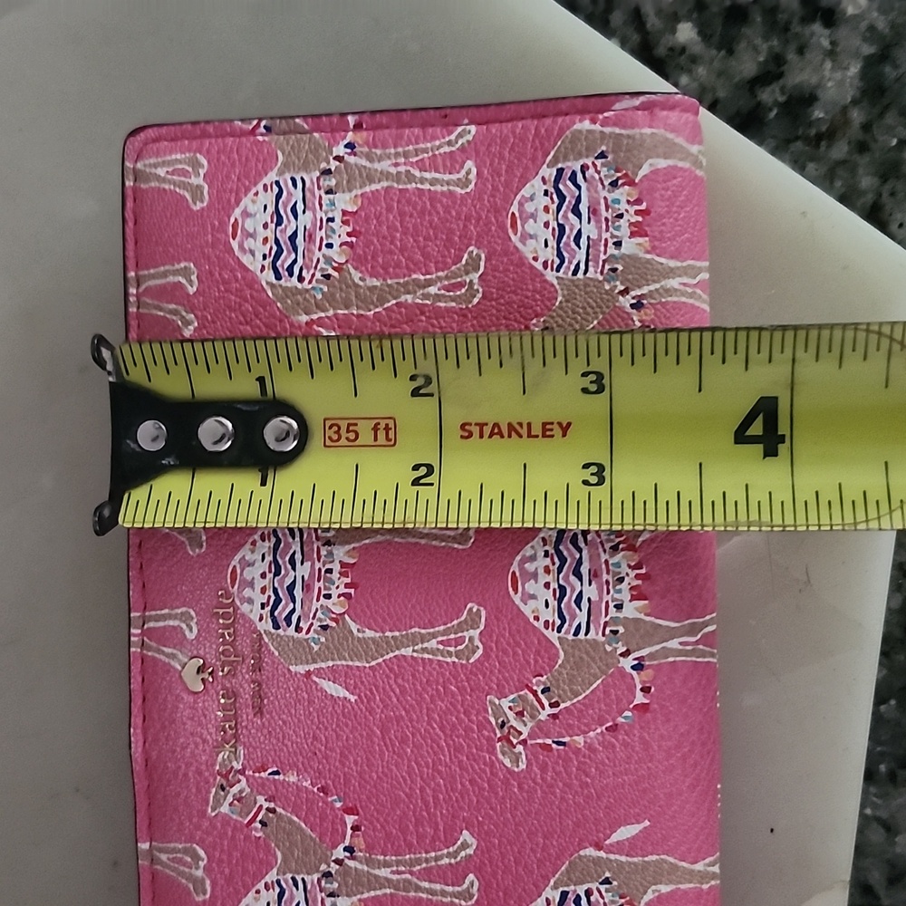 Kate Spade New York Spice Things Up Pink Multi Camel Wallet - Picture 14 of 15